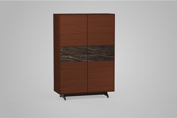 Bergkast 2-deurs - Eiken meubels